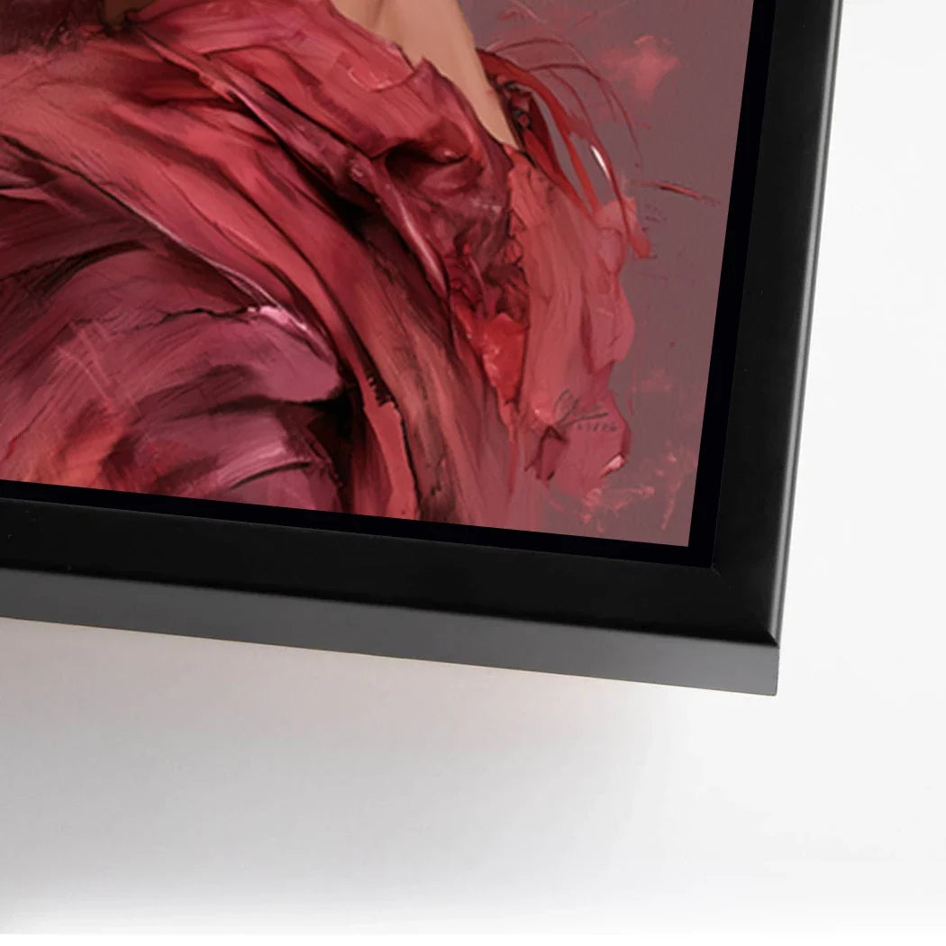 Frida Kahlo Rosenrausch Alu Dibond Wandbild