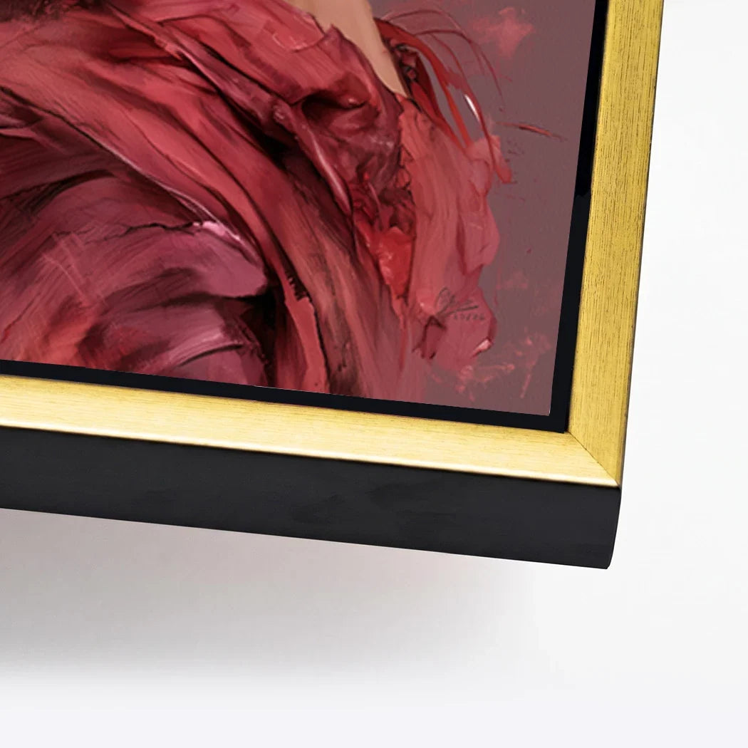 Frida Kahlo Rosenrausch Alu Dibond Wandbild