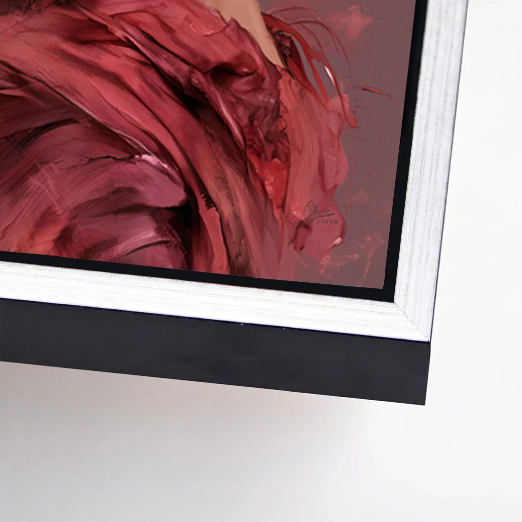 Frida Kahlo Rosenrausch Alu Dibond Wandbild