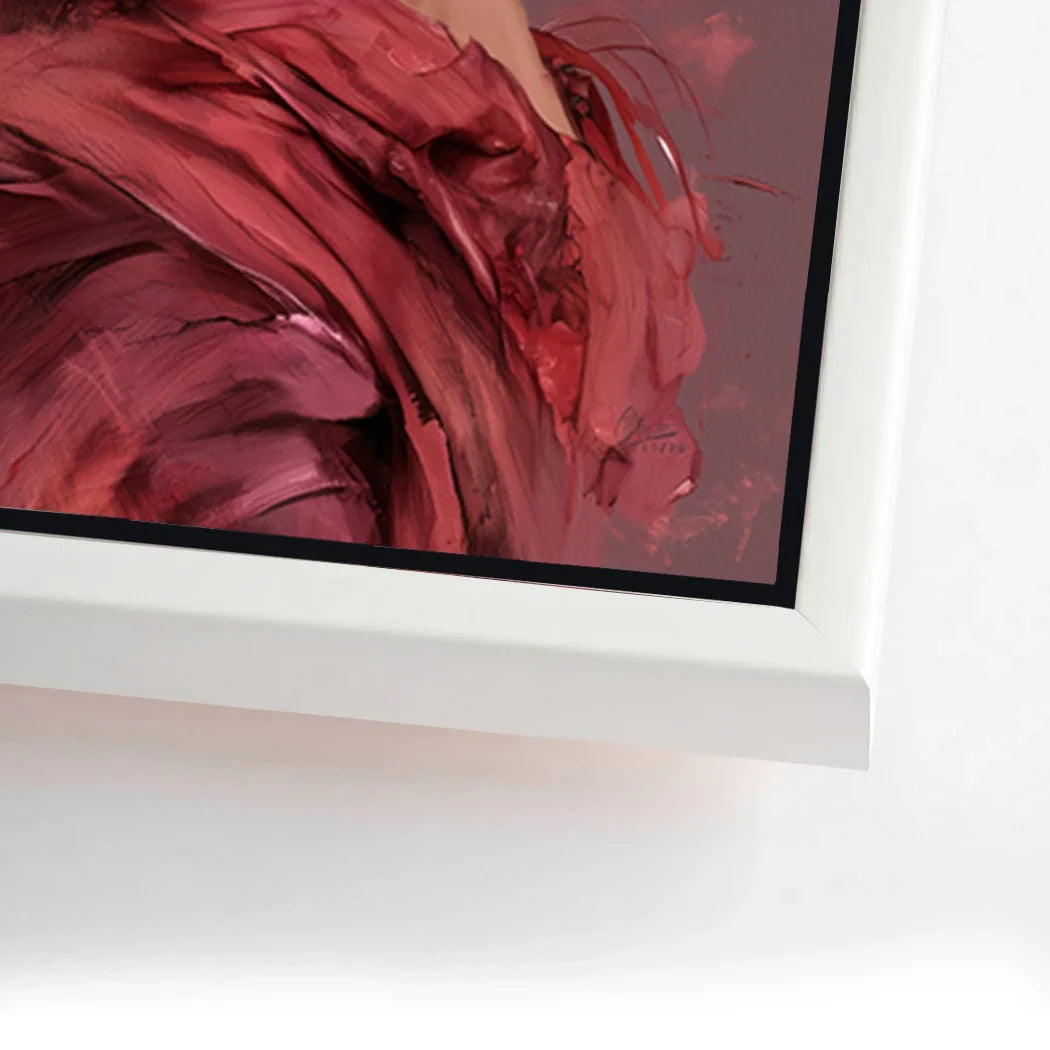 Frida Kahlo Rosenrausch Alu Dibond Wandbild