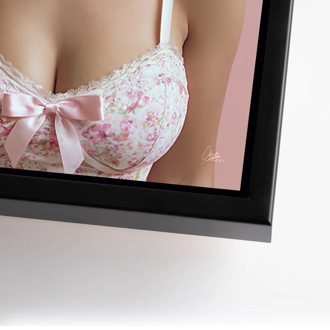 Marilyn Bubblegum Alu Dibond Wandbild