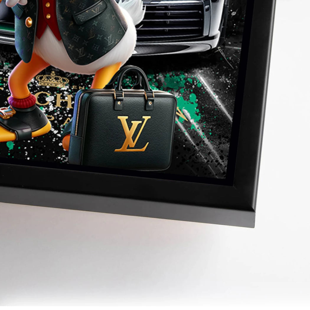 Porsche Dagobert Alu Dibond Wandbild