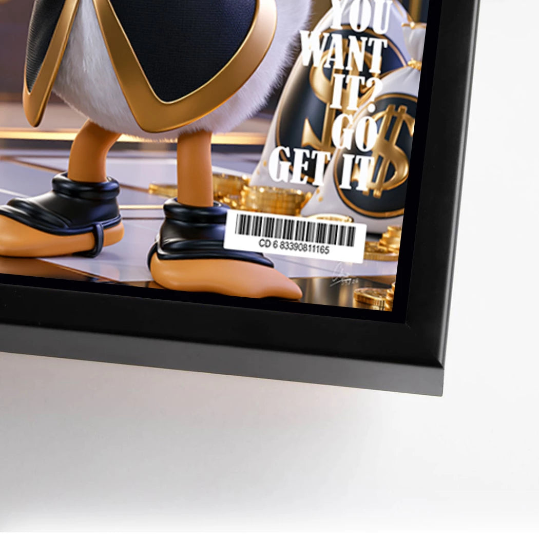 Forbes Dagobert Time Alu Dibond Wandbild