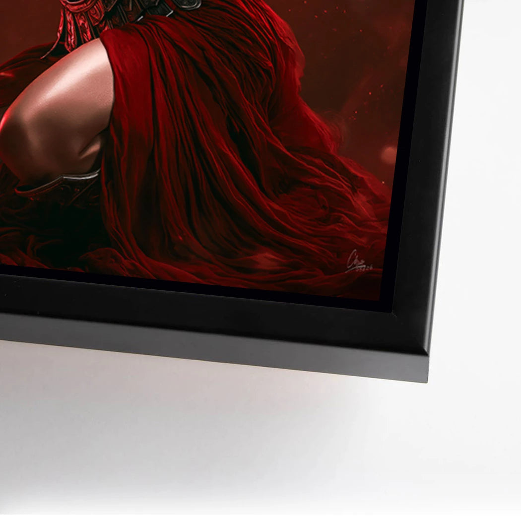 Die Gladiatorin Alu Dibond Wandbild
