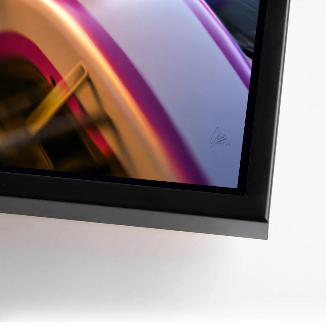 Krümelmonster Grand Prix Alu Dibond Wandbild