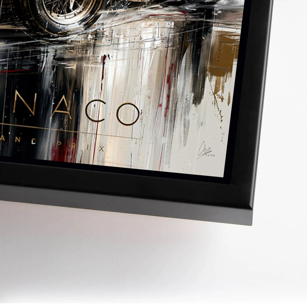 Monaco Pole Position Alu Dibond Wandbild