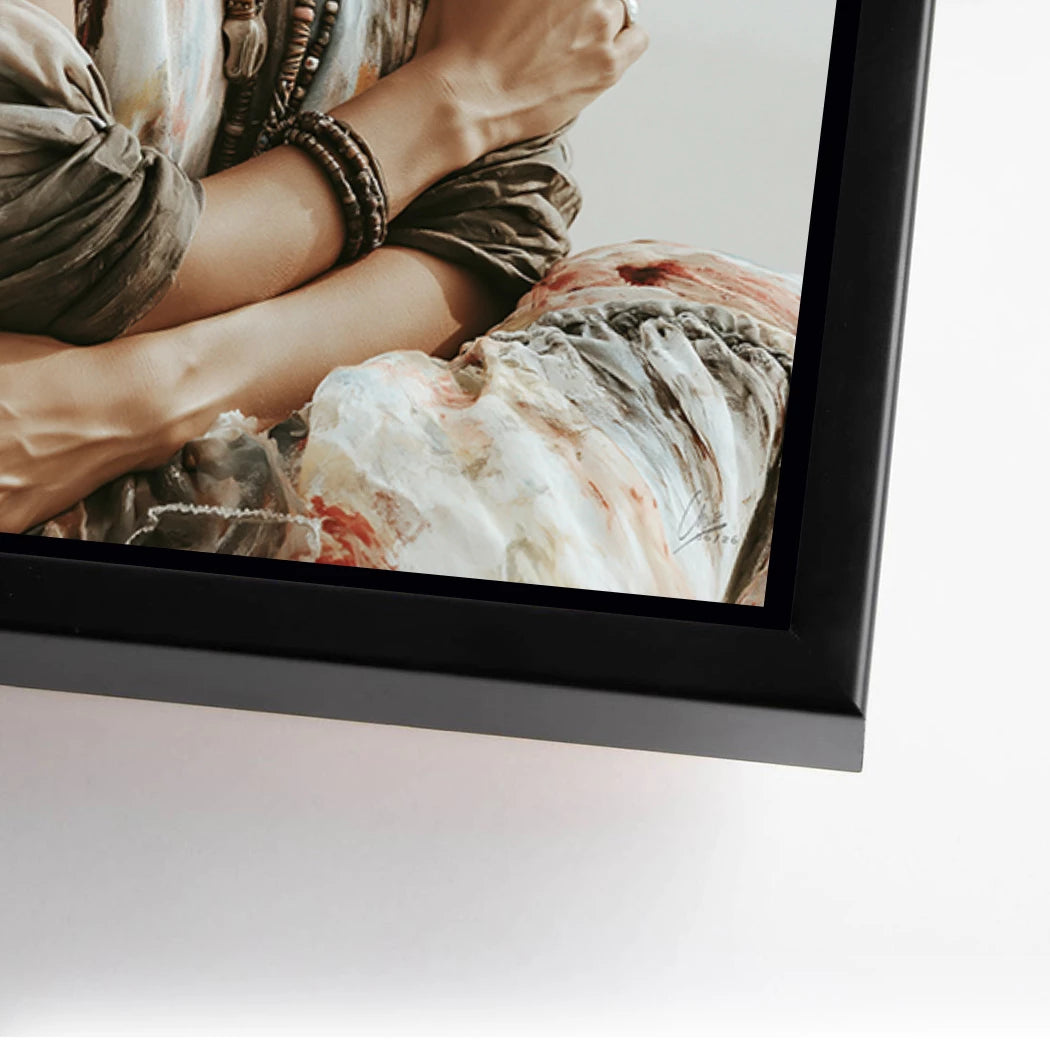 Frida Meeresglück Alu Dibond Wandbild