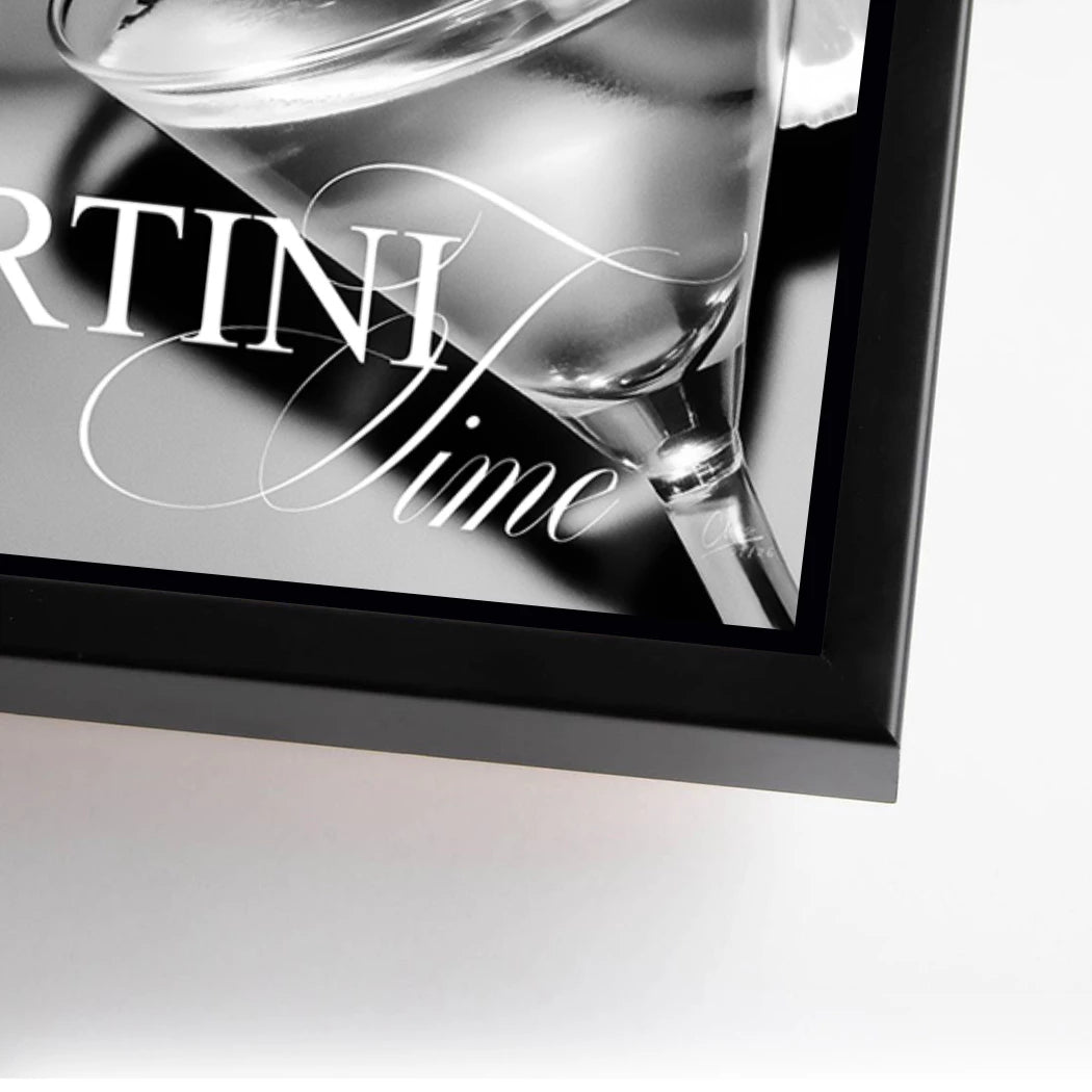 Martini Midnight Alu Dibond Wandbild