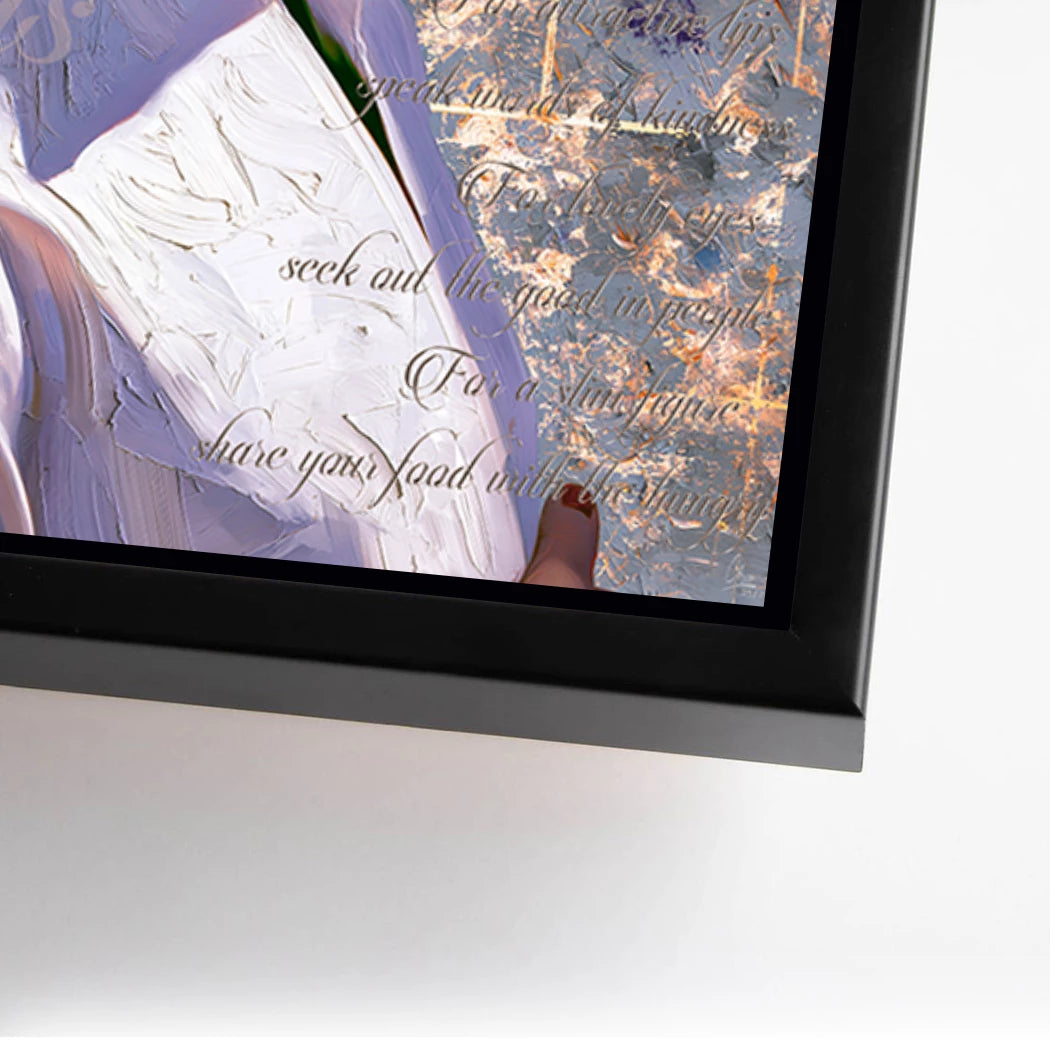 Audrey Couture Alu Dibond Wandbild