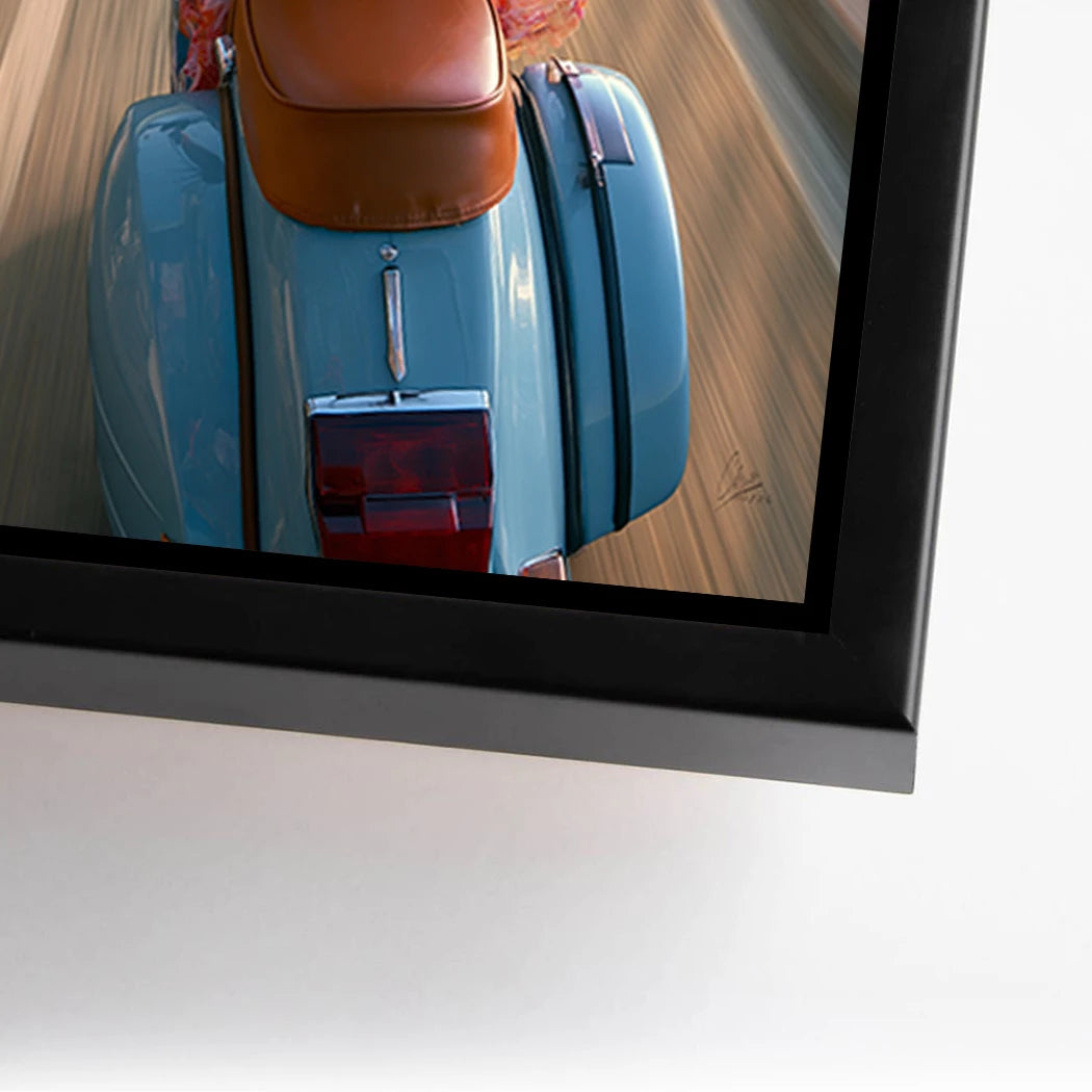 Vespa Summerglam Alu Dibond Wandbild