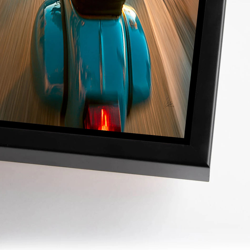 Vespa Dolce Vita Alu Dibond Wandbild