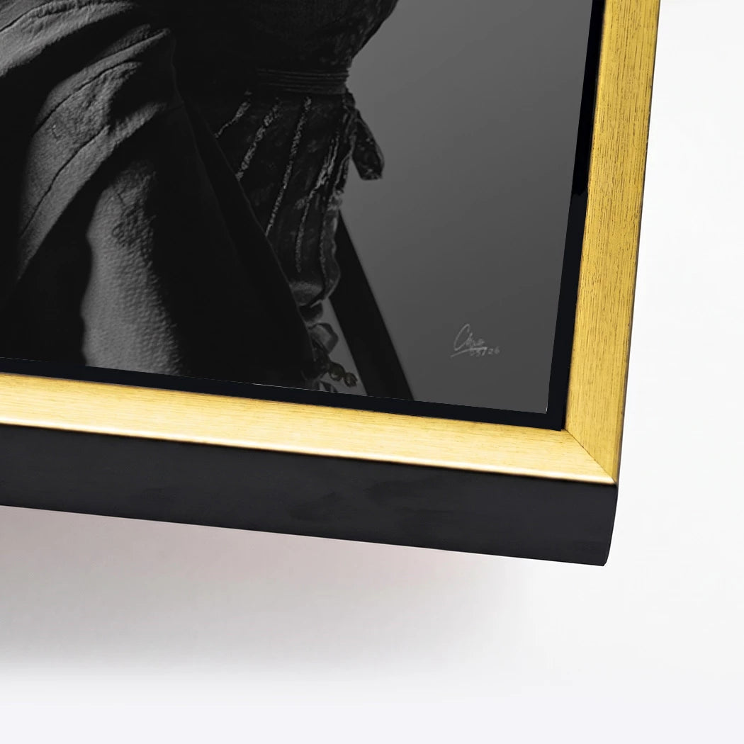 Samurai Diva Alu Dibond Wandbild
