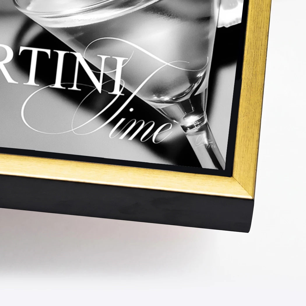 Martini Midnight Alu Dibond Wandbild
