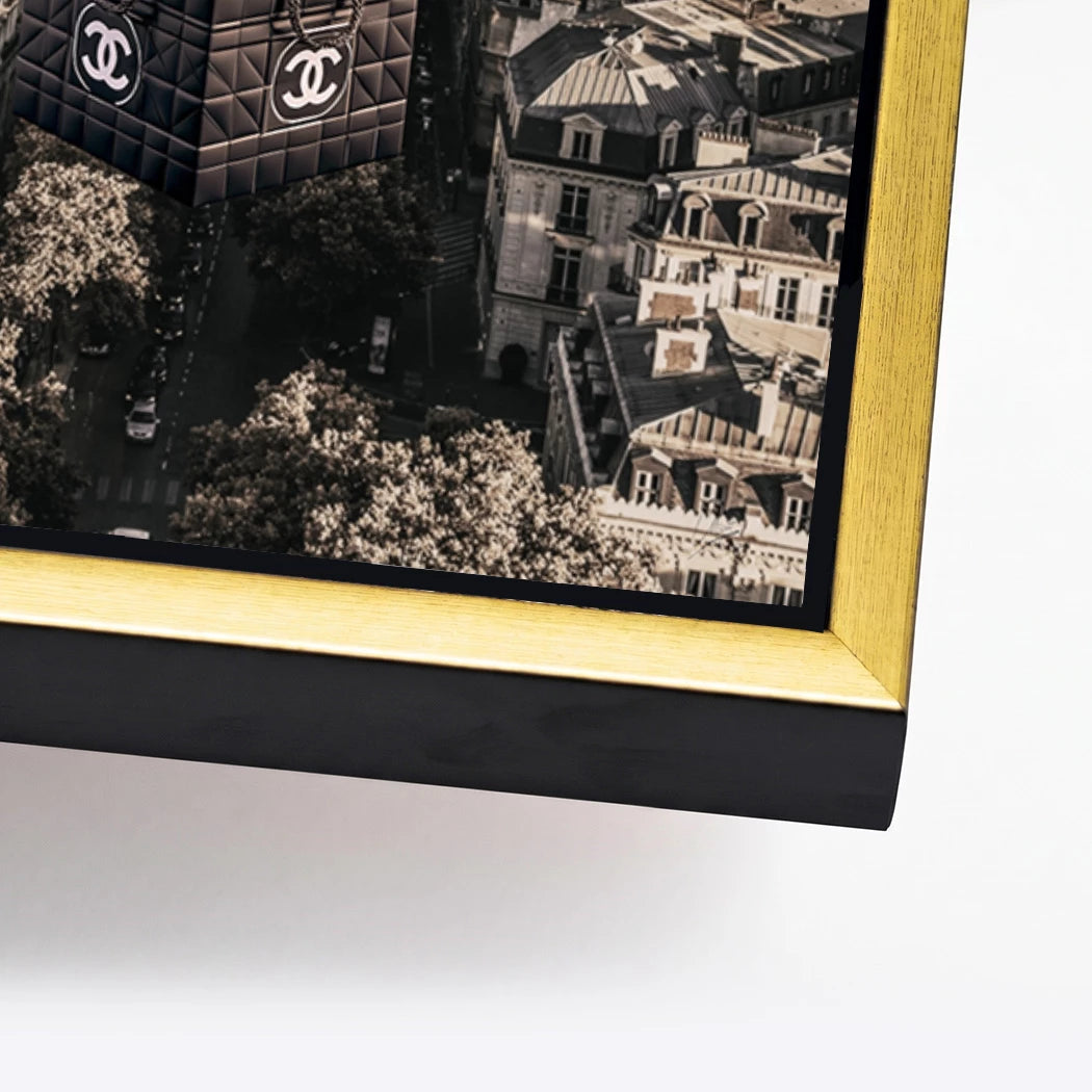 Chanel Ballons Alu Dibond Wandbild