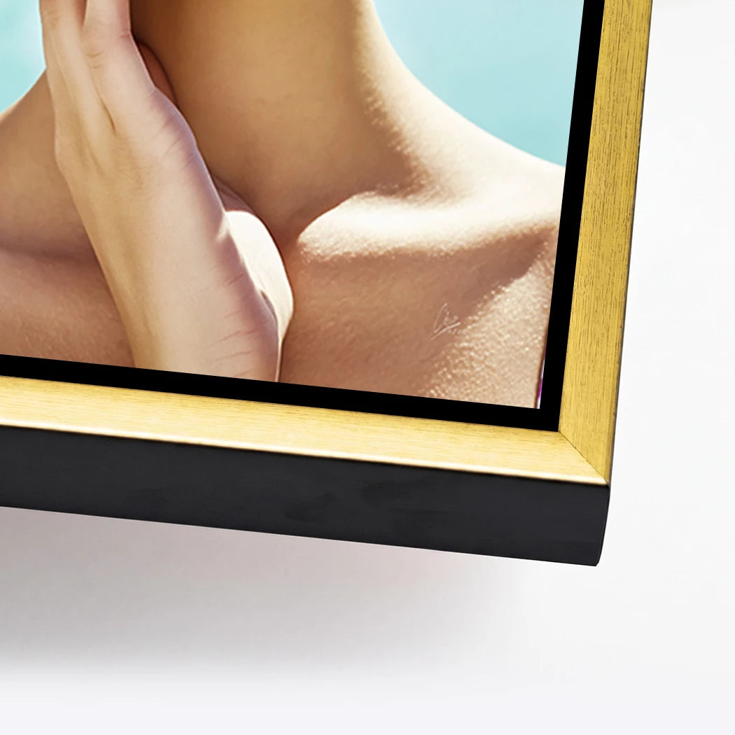 Sunny Glam Alu Dibond Wandbild
