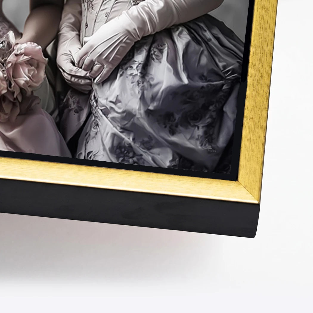 Rosen Damen Leinwand Bild