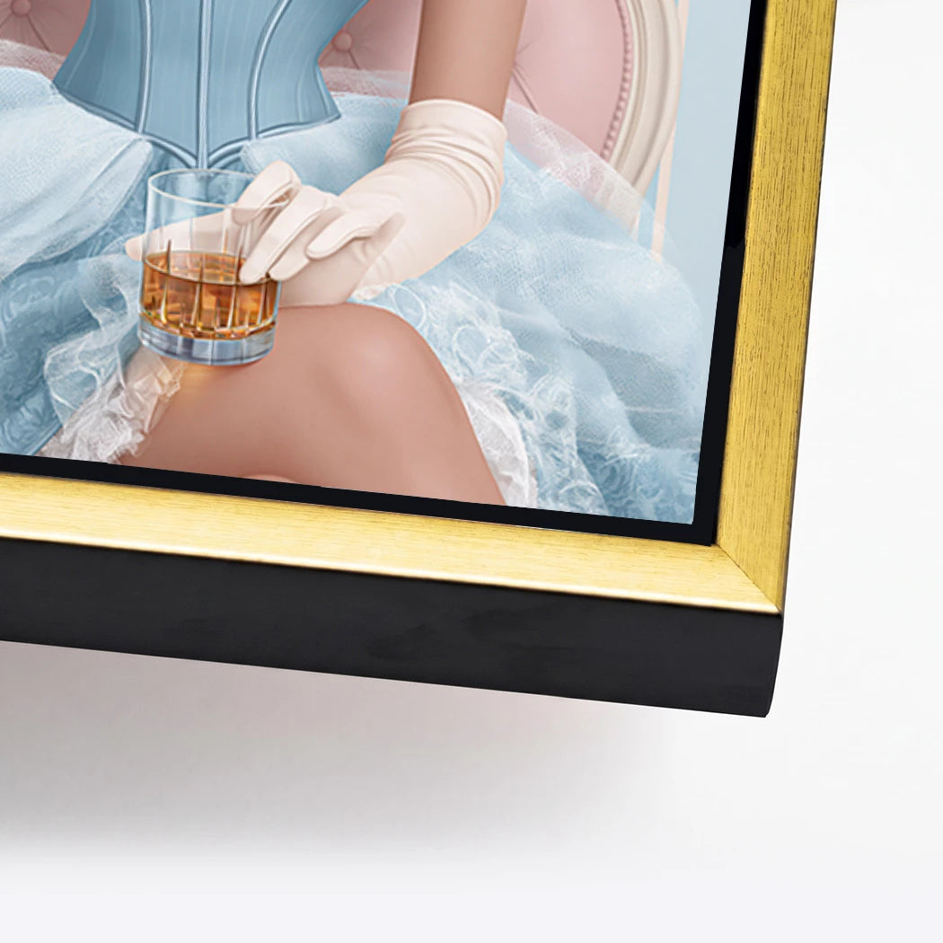 Cinderella Coffee Alu Dibond Wandbild