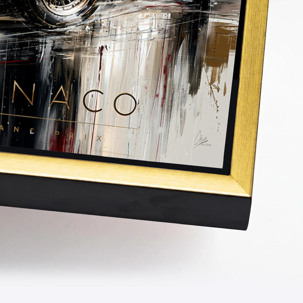 Monaco Pole Position Alu Dibond Wandbild