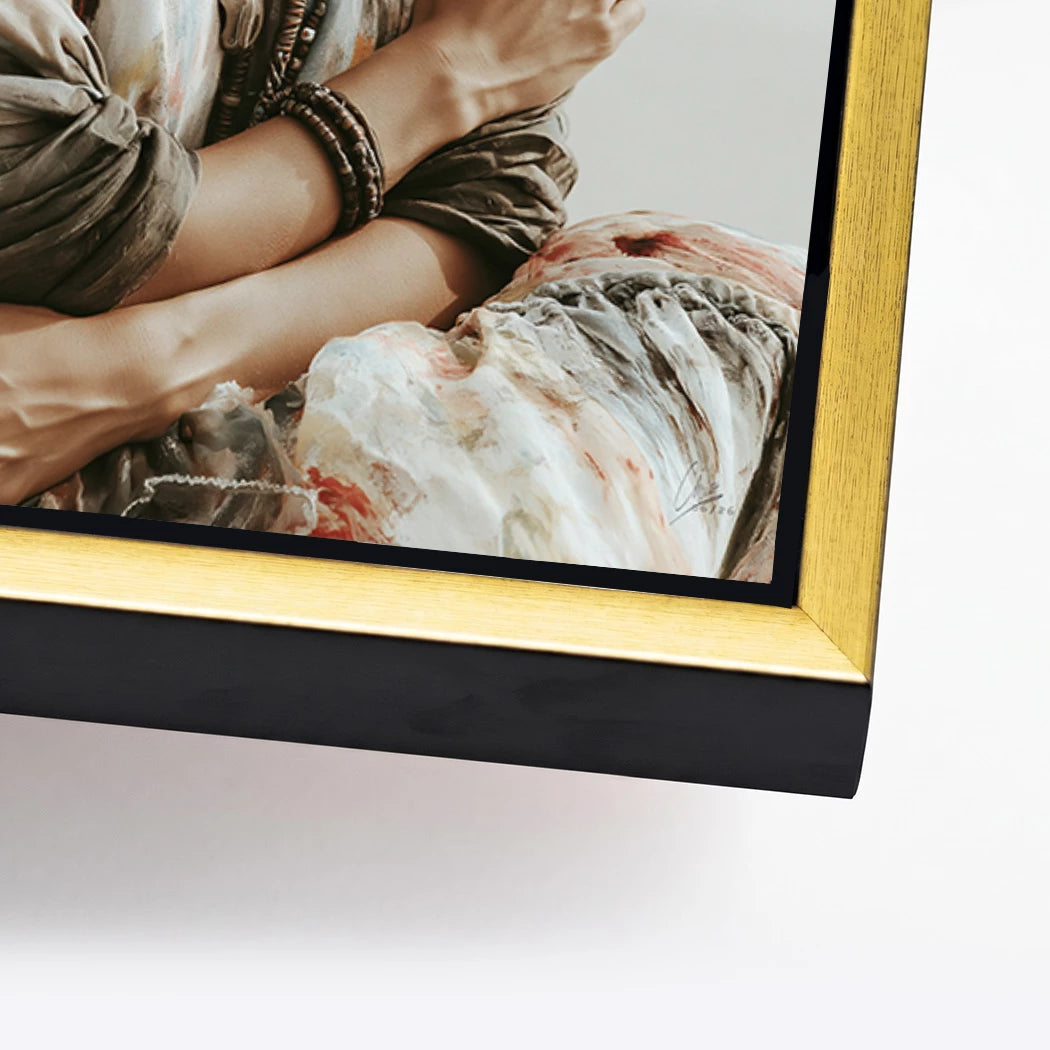 Frida Meeresglück Alu Dibond Wandbild