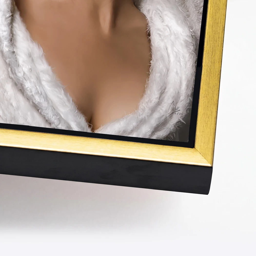 Marilyn Rouge Alu Dibond Wandbild