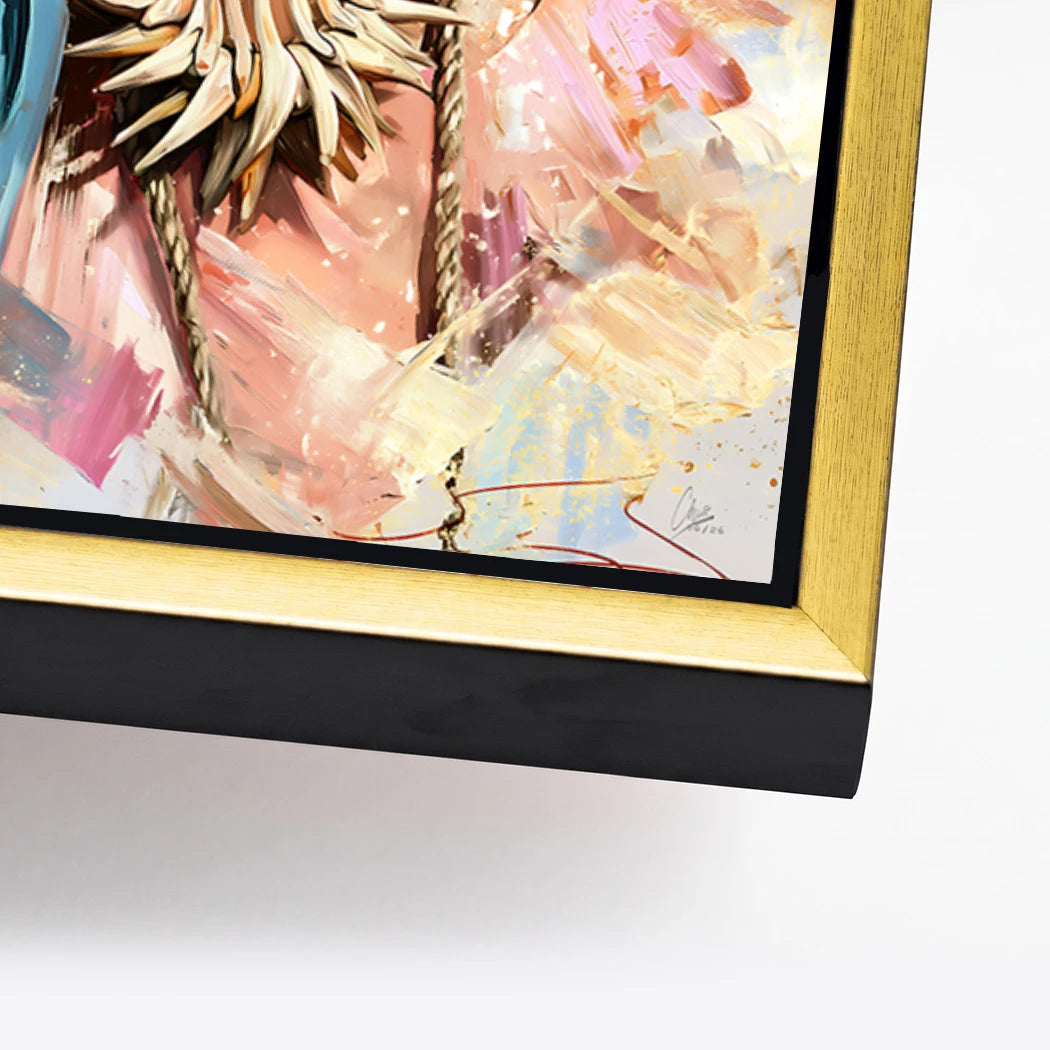 Frida Beach Alu Dibond Wandbild