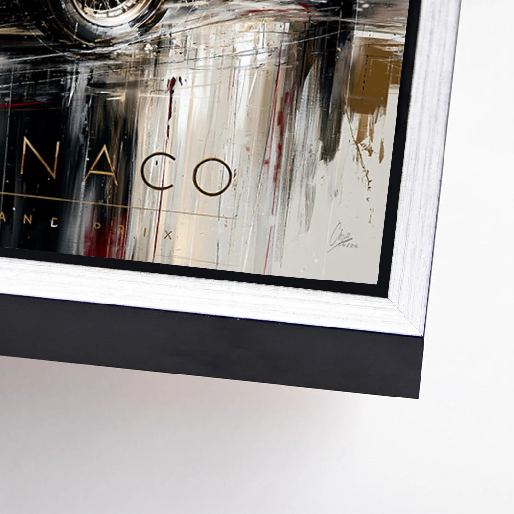 Monaco Pole Position Alu Dibond Wandbild
