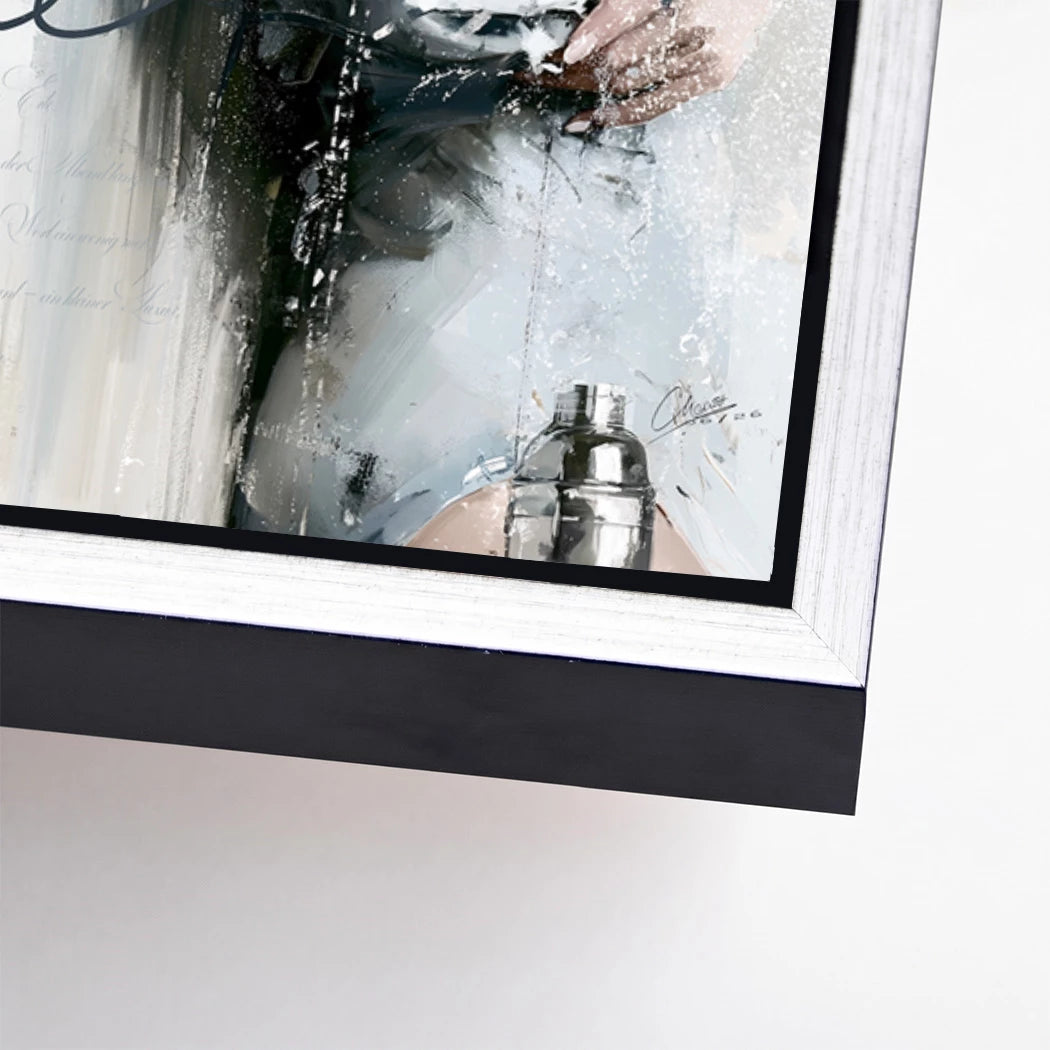 Martini Time Alu Dibond Wandbild