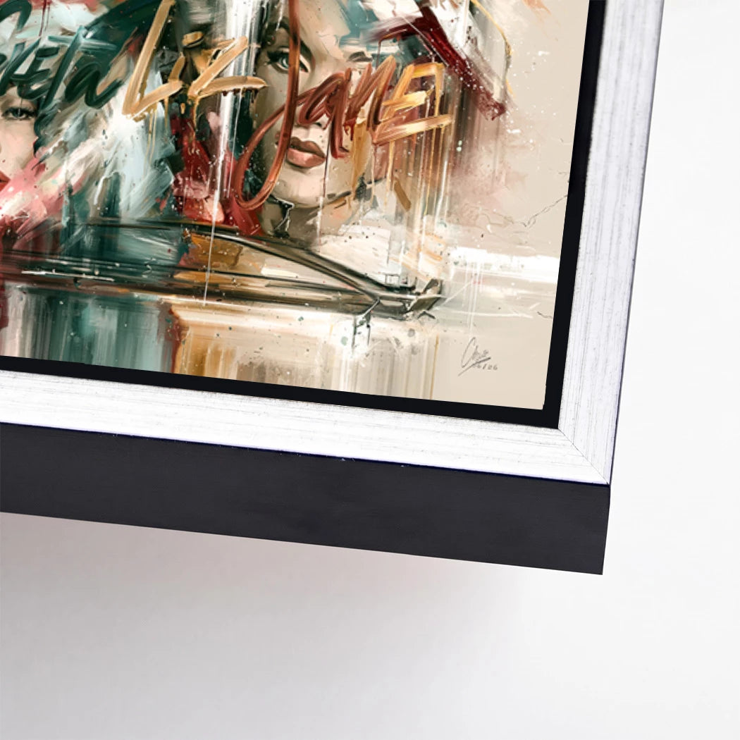 Chanel Popflakon Alu Dibond Wandbild