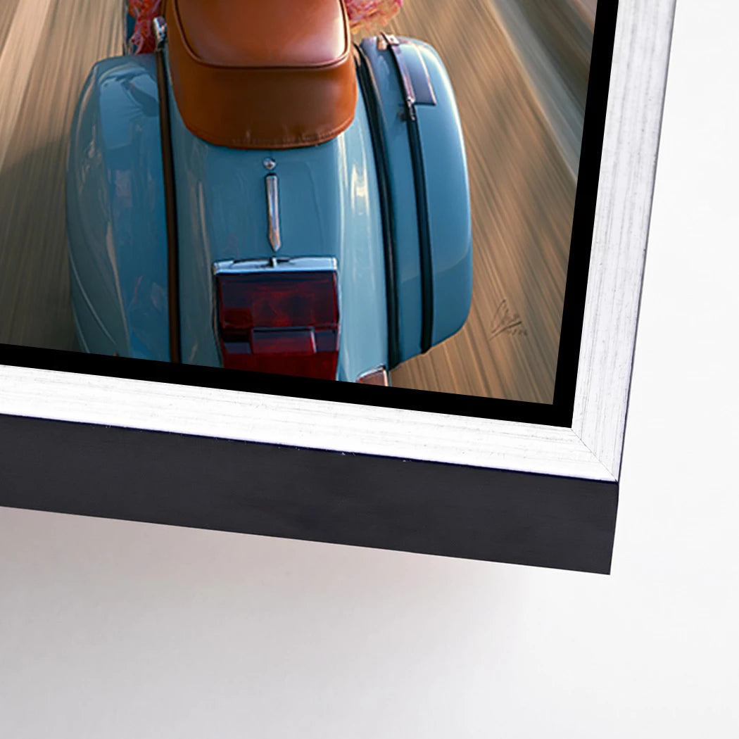 Vespa Summerglam Alu Dibond Wandbild