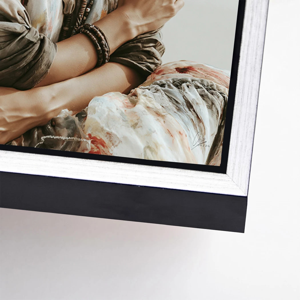 Frida Meeresglück Alu Dibond Wandbild