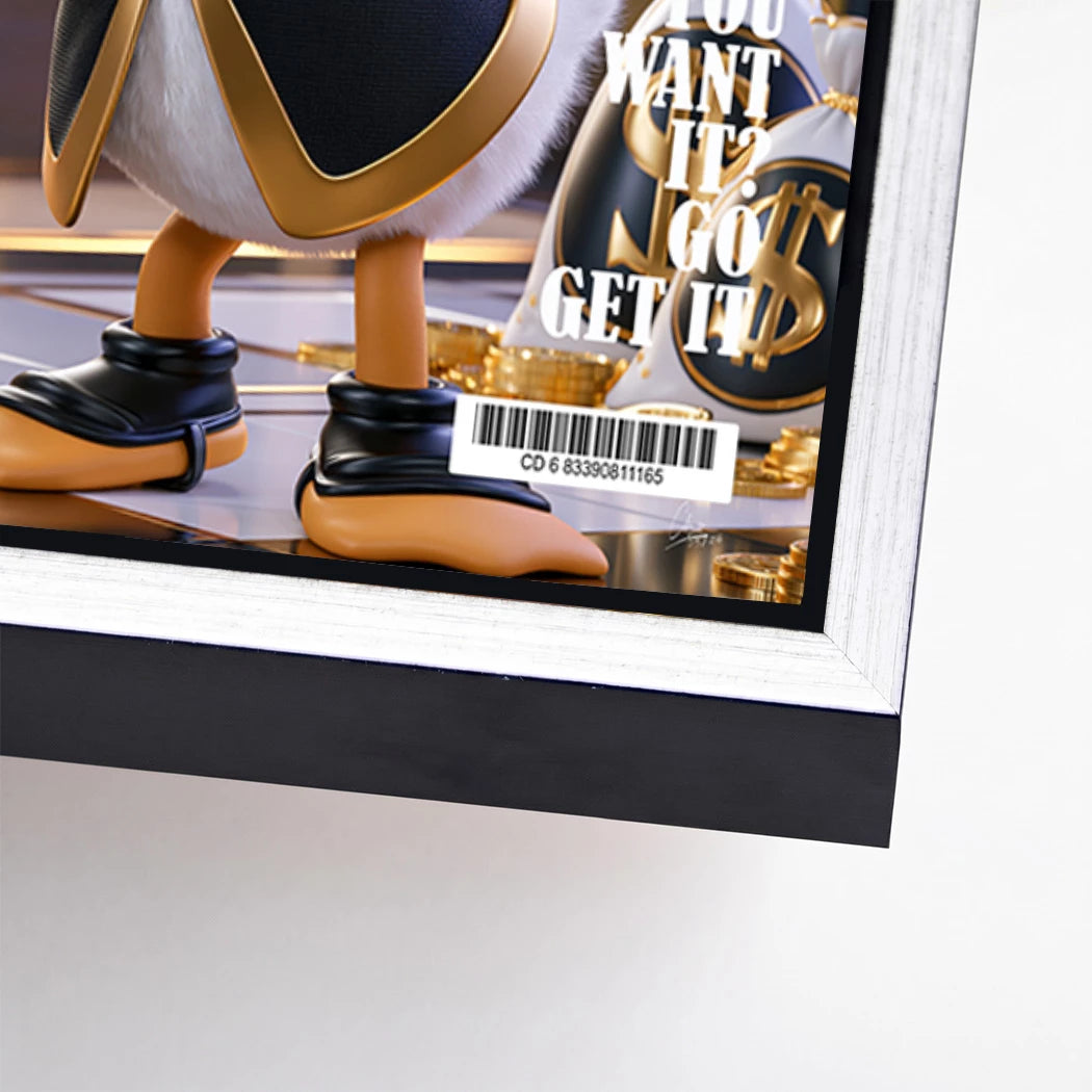 Forbes Dagobert Time Alu Dibond Wandbild