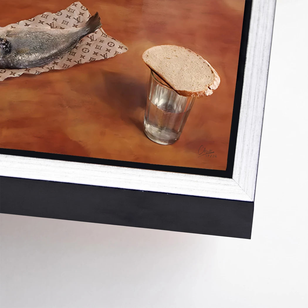 Dinner Alu Dibond Wandbild