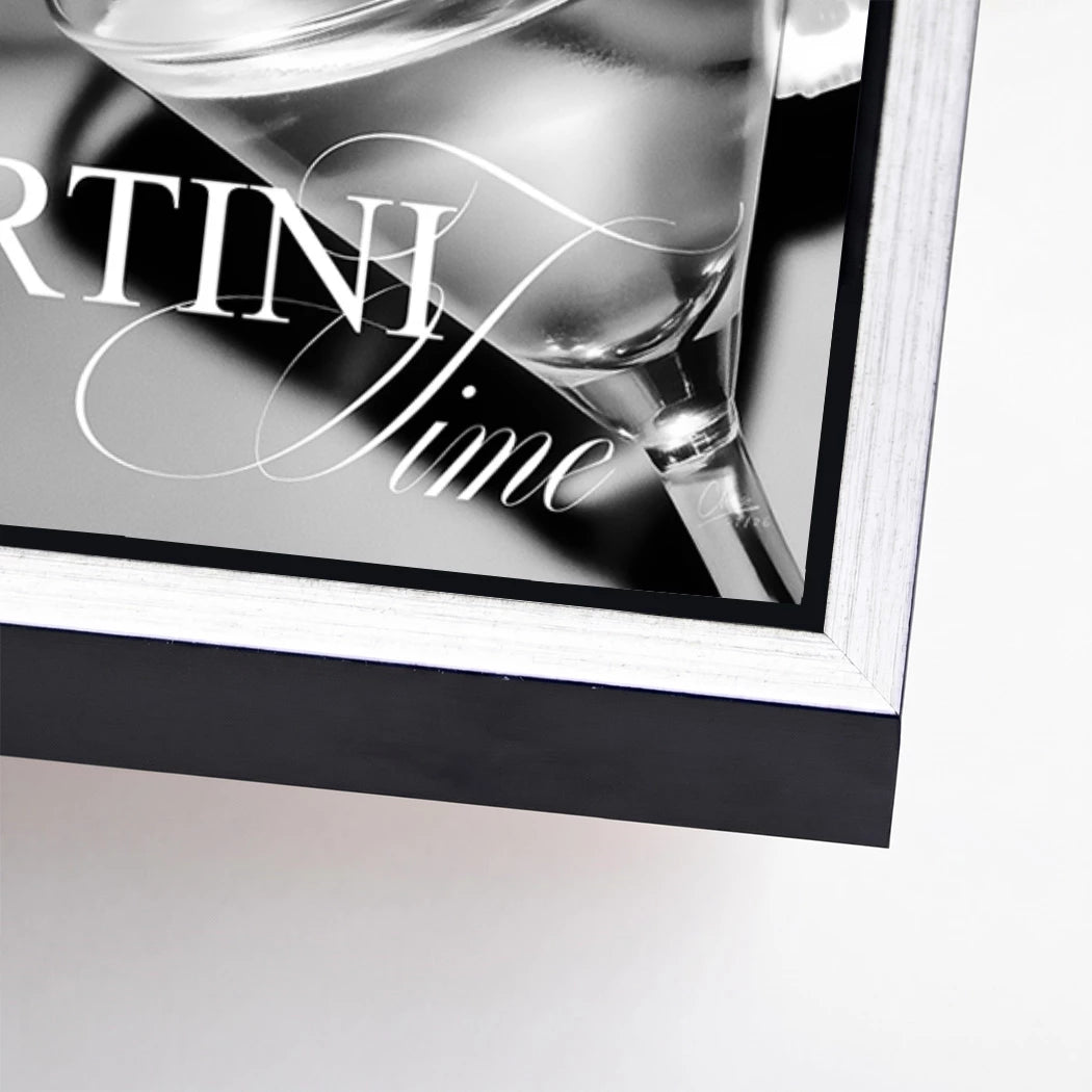 Martini Midnight Alu Dibond Wandbild