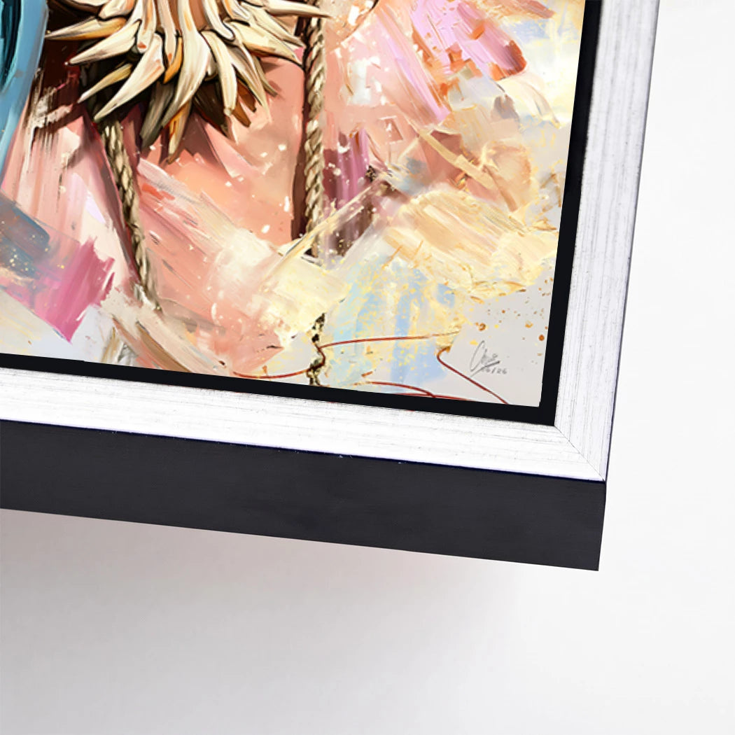 Frida Beach Alu Dibond Wandbild