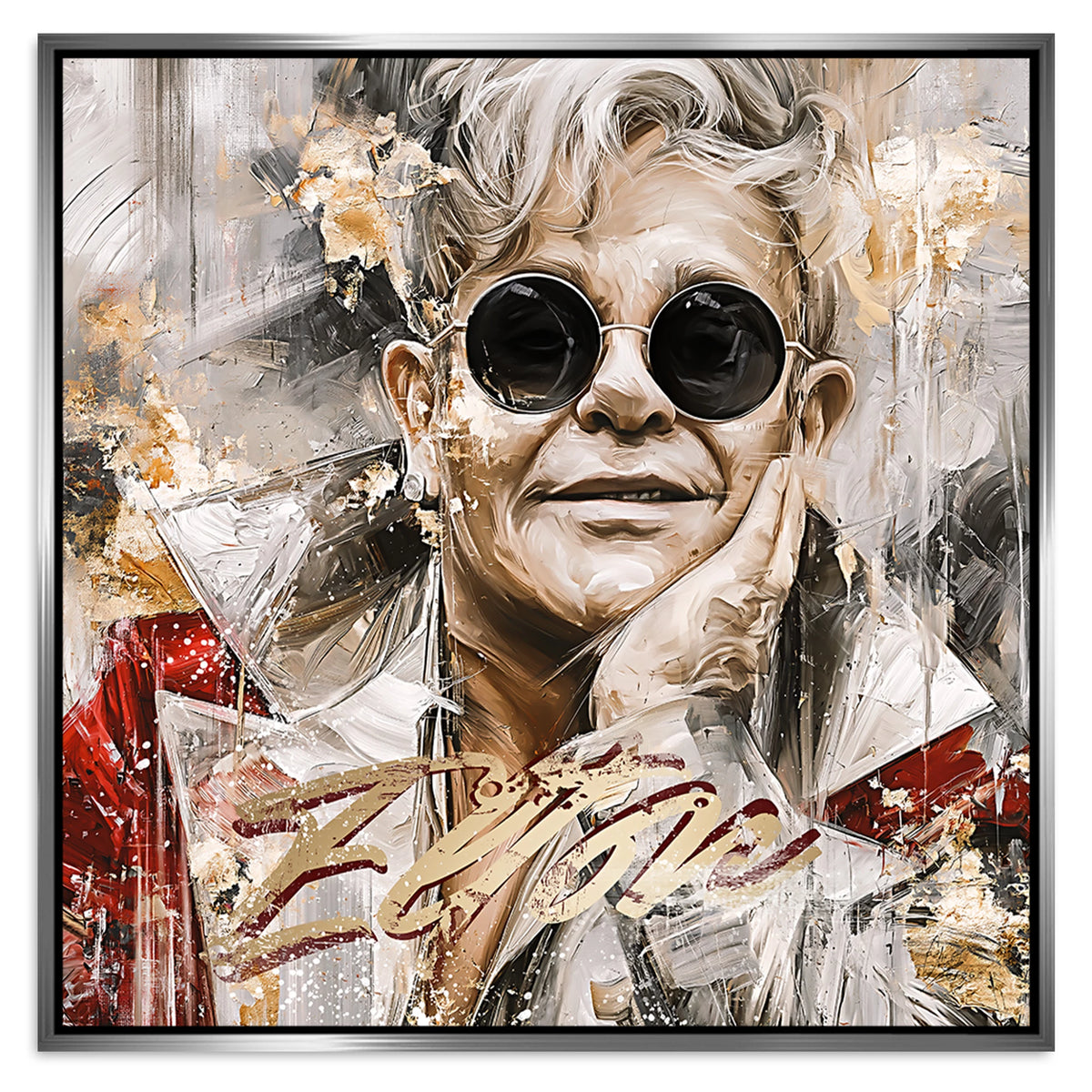 Elton John Rocketman Alu Dibond Wandbild