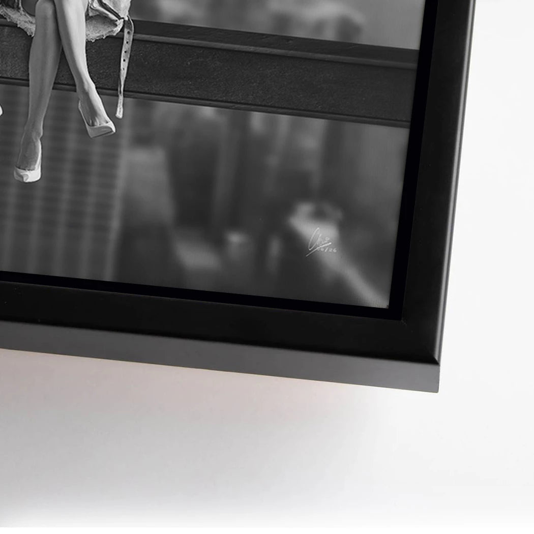 Skyline Girls AluDibond Wandbild