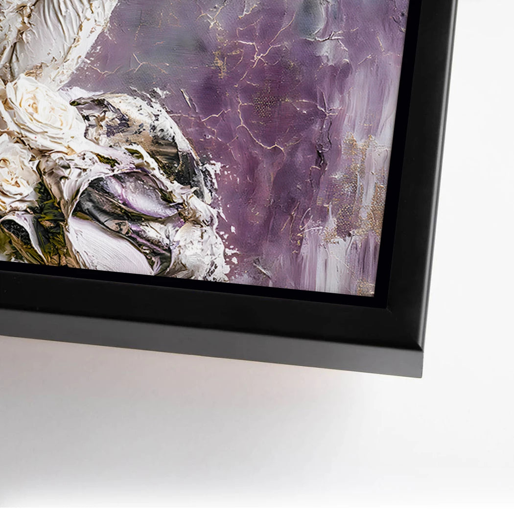 Blüten Couture AluDibond Wandbild