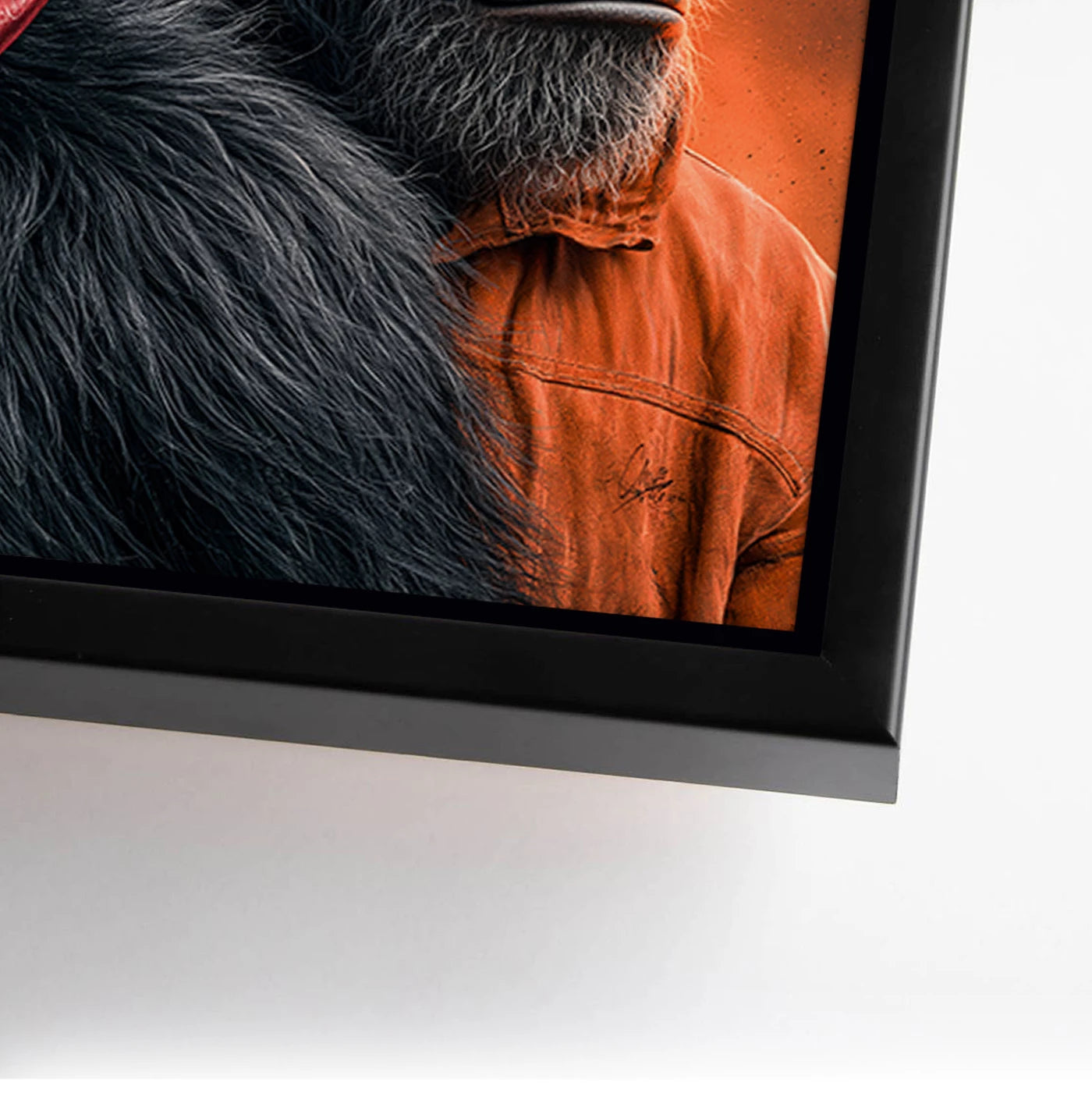 Die drei Affen AluDibond Wandbild