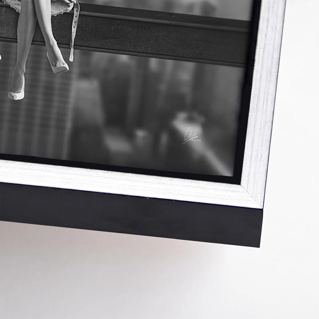 Skyline Girls AluDibond Wandbild