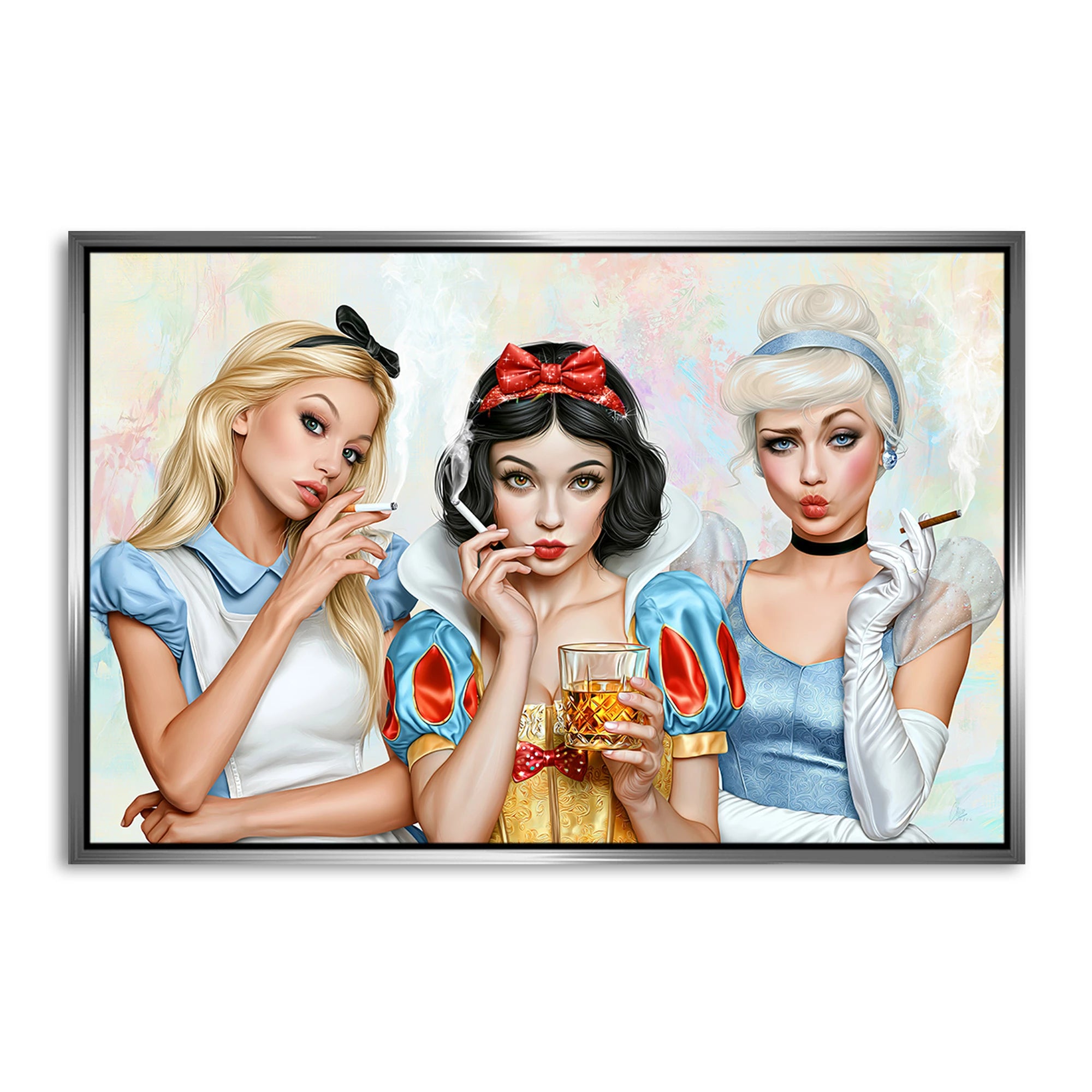 Cinderella & Co. AluDibond Wandbild