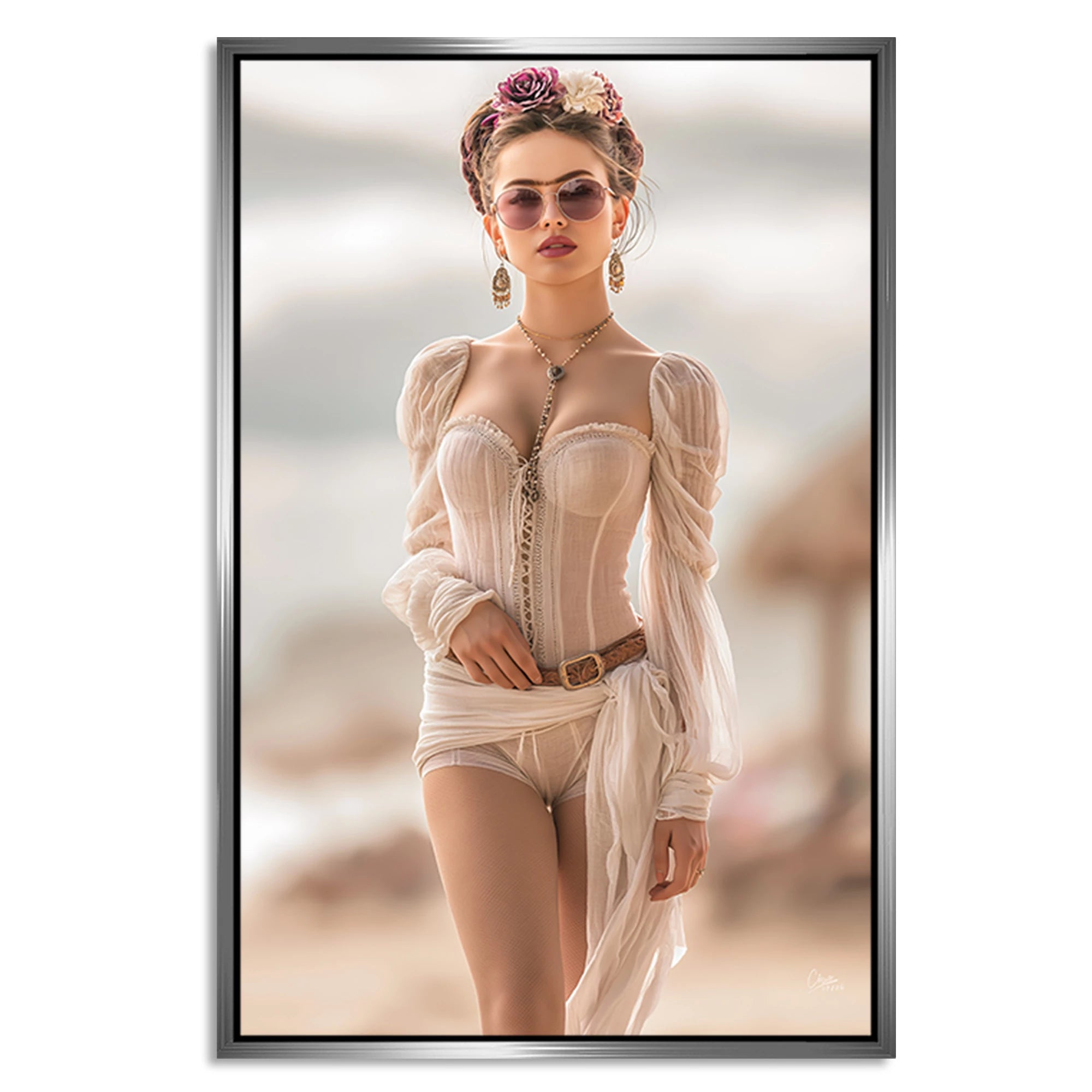 Frida Riviera Alu Dibond Wandbild