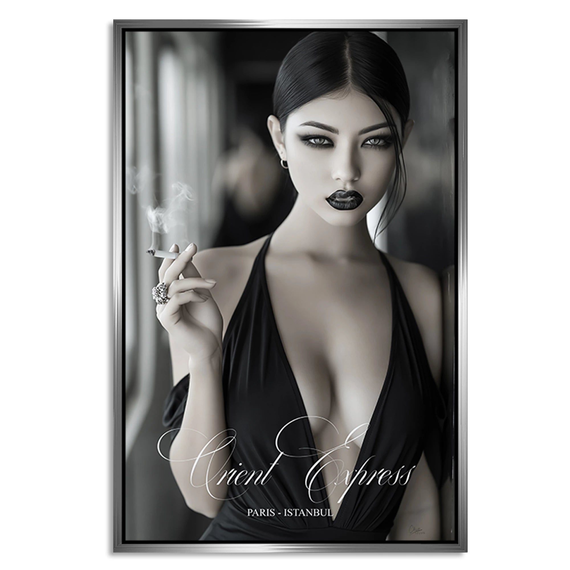 Orient Express Alu Dibond Wandbild
