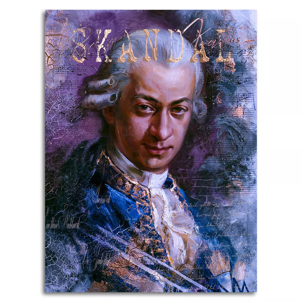 Rock me Amadeus Alu Dibond Wandbild