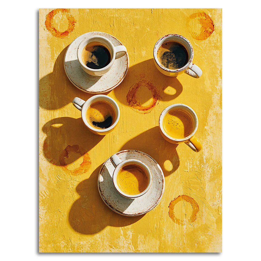 Espresso Atelier Alu Dibond Wandbild