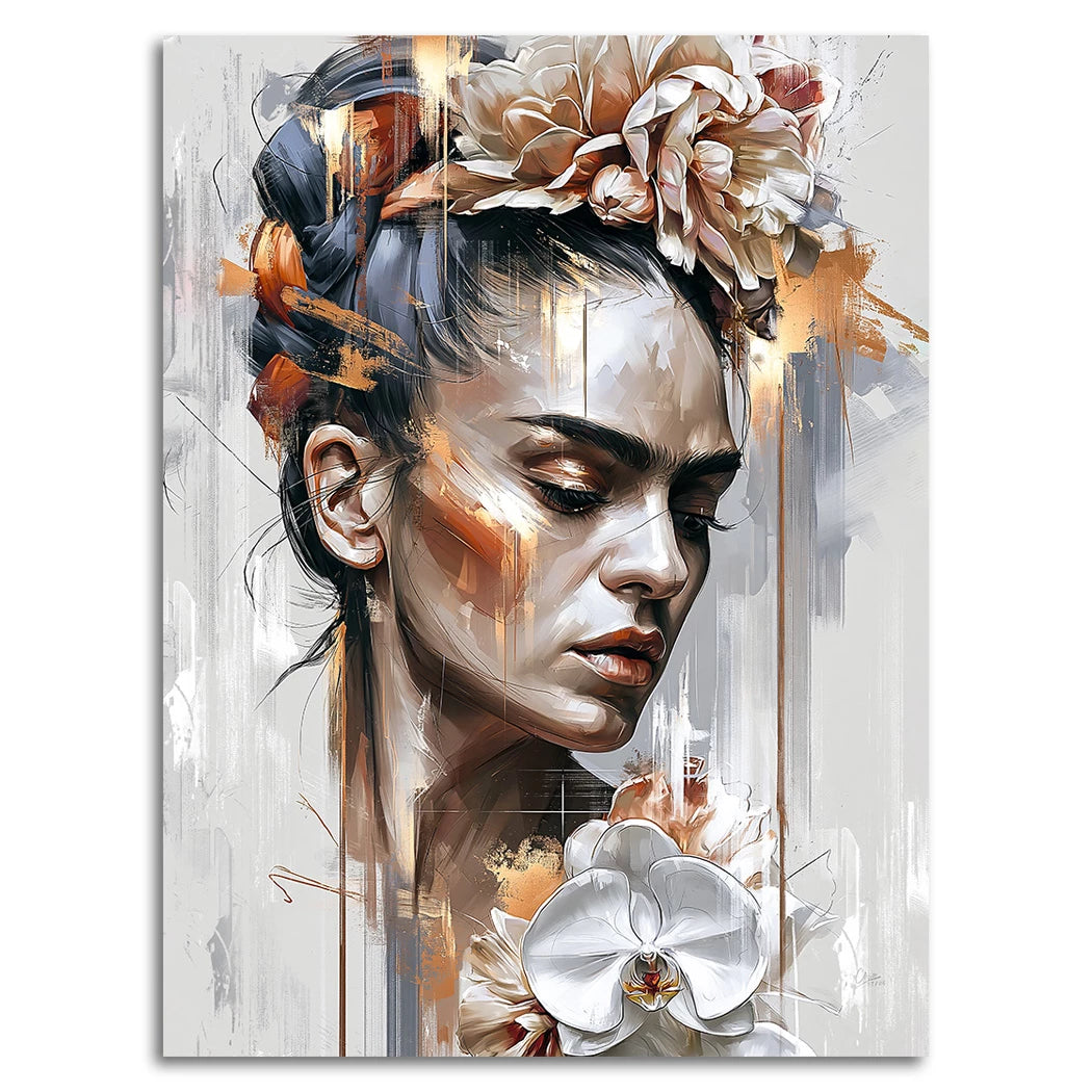 Frida Kahlo Poesie Alu Dibond Wandbild