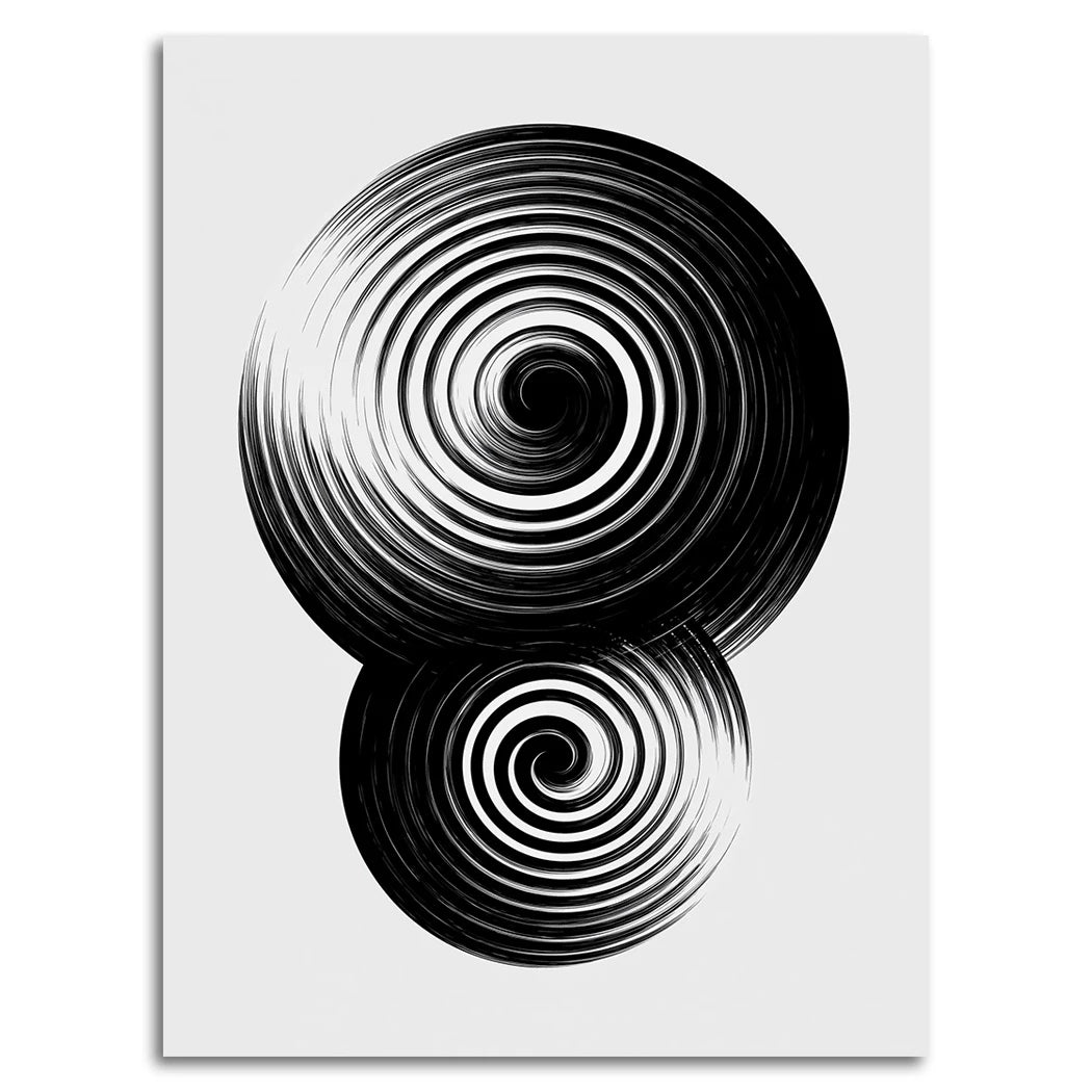 Spiral Harmonie Alu Dibond Wandbild