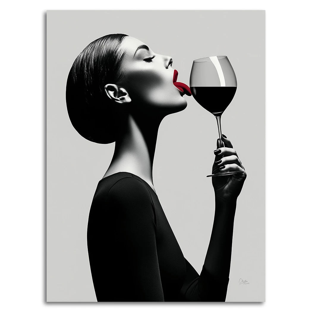 Wine Affair Alu Dibond Wandbild