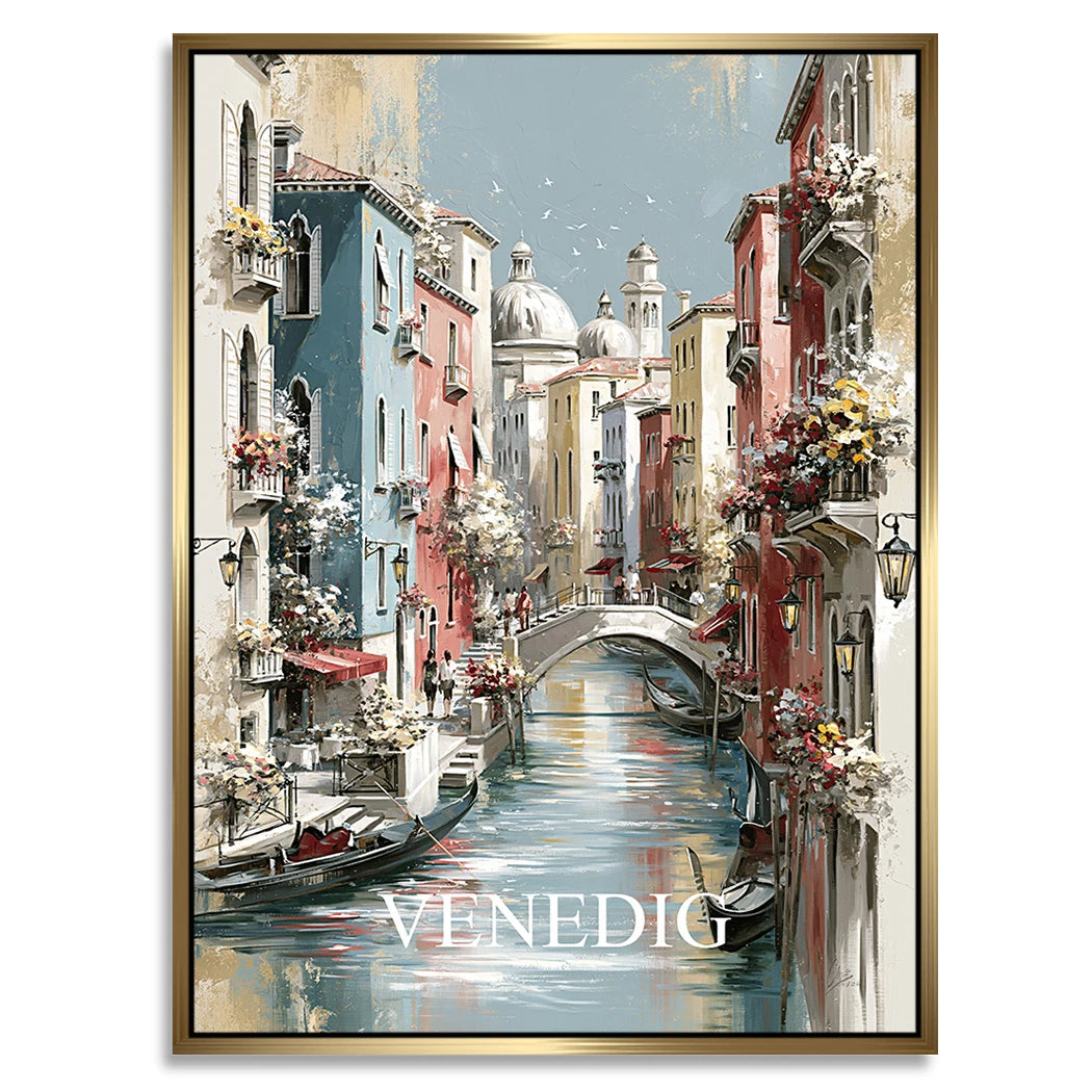 Venedig Serenata Alu Dibond Wandbild