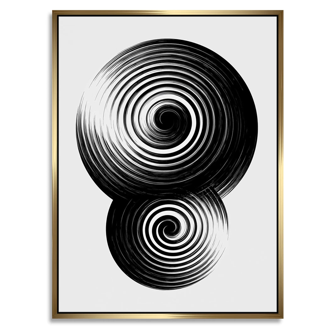 Spiral Harmonie Alu Dibond Wandbild
