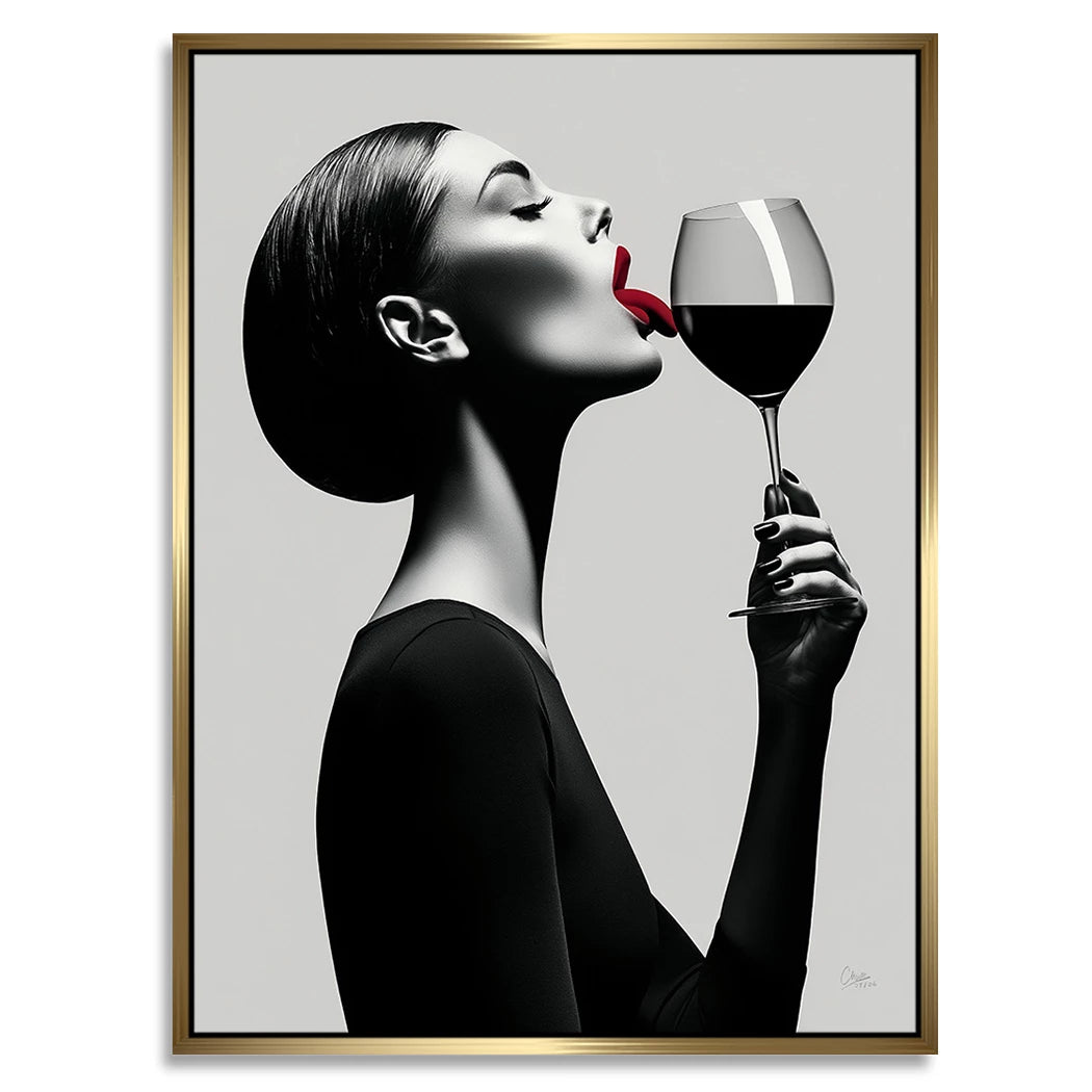 Wine Affair Alu Dibond Wandbild